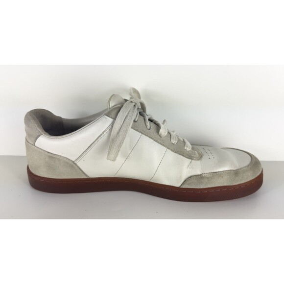 Vince Noel White Men\'s Lace-up Low Top Leather Sneakers US 11.5 main image 8